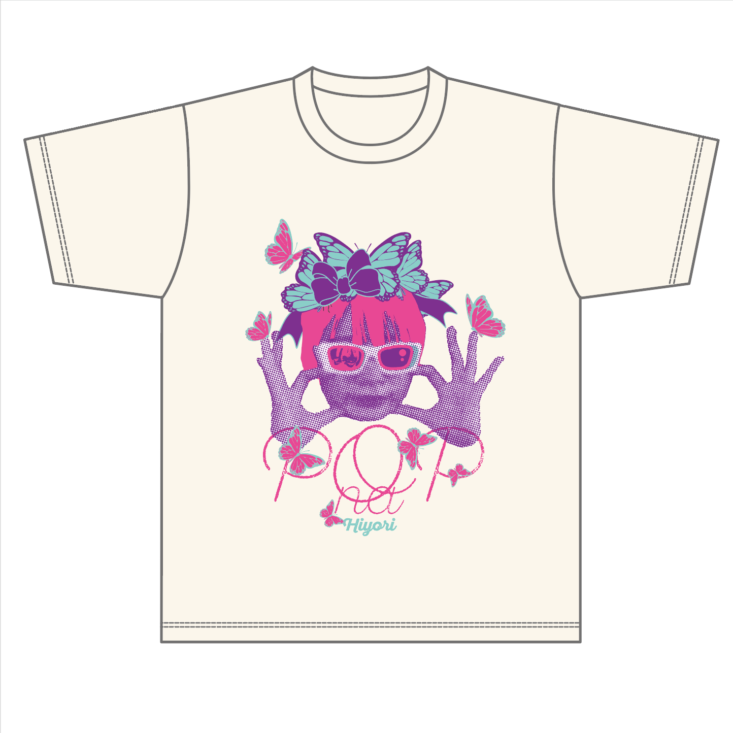 Tシャツ　【POP na HIYORI】
