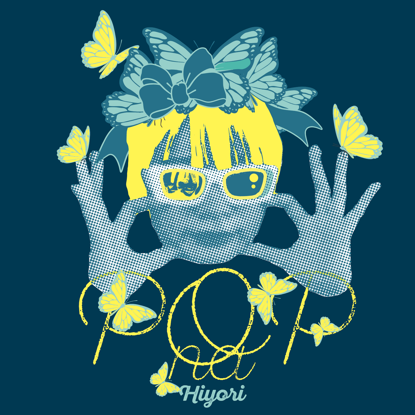 Tシャツ　【POP na HIYORI】